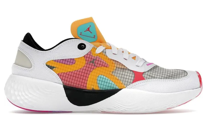 Jordan Delta 3 Nitro Low Luka Doncic White Black Dynamic Turquoise (DX1800-160)