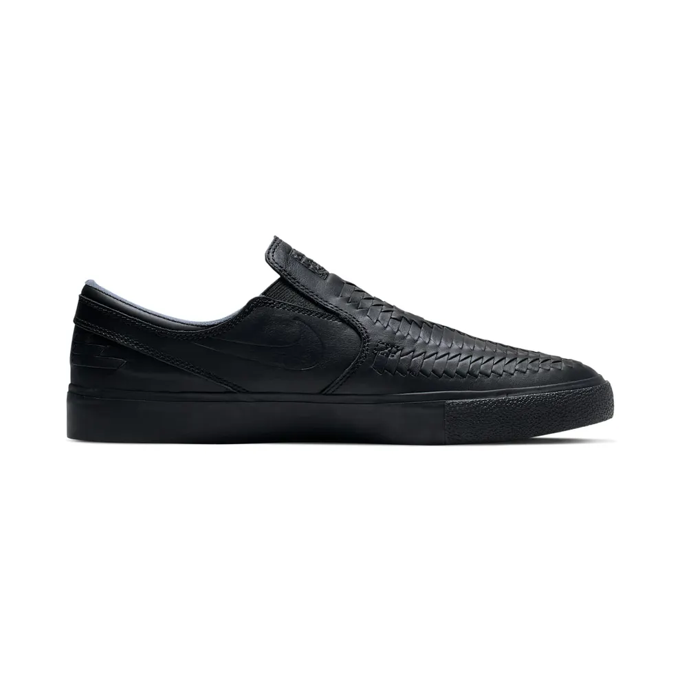 Nike SB Zoom Stefan Janoski Slip RM Crafted Woven Black Black/Black-Black-Black (AR4883-001)