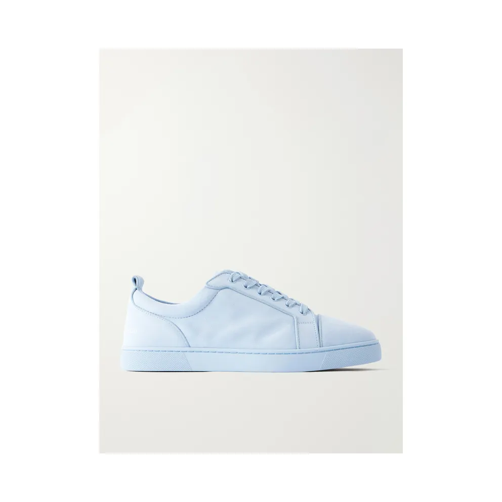 Christian Louboutin Louis Junior Suede Sneakers Light blue (3260286)