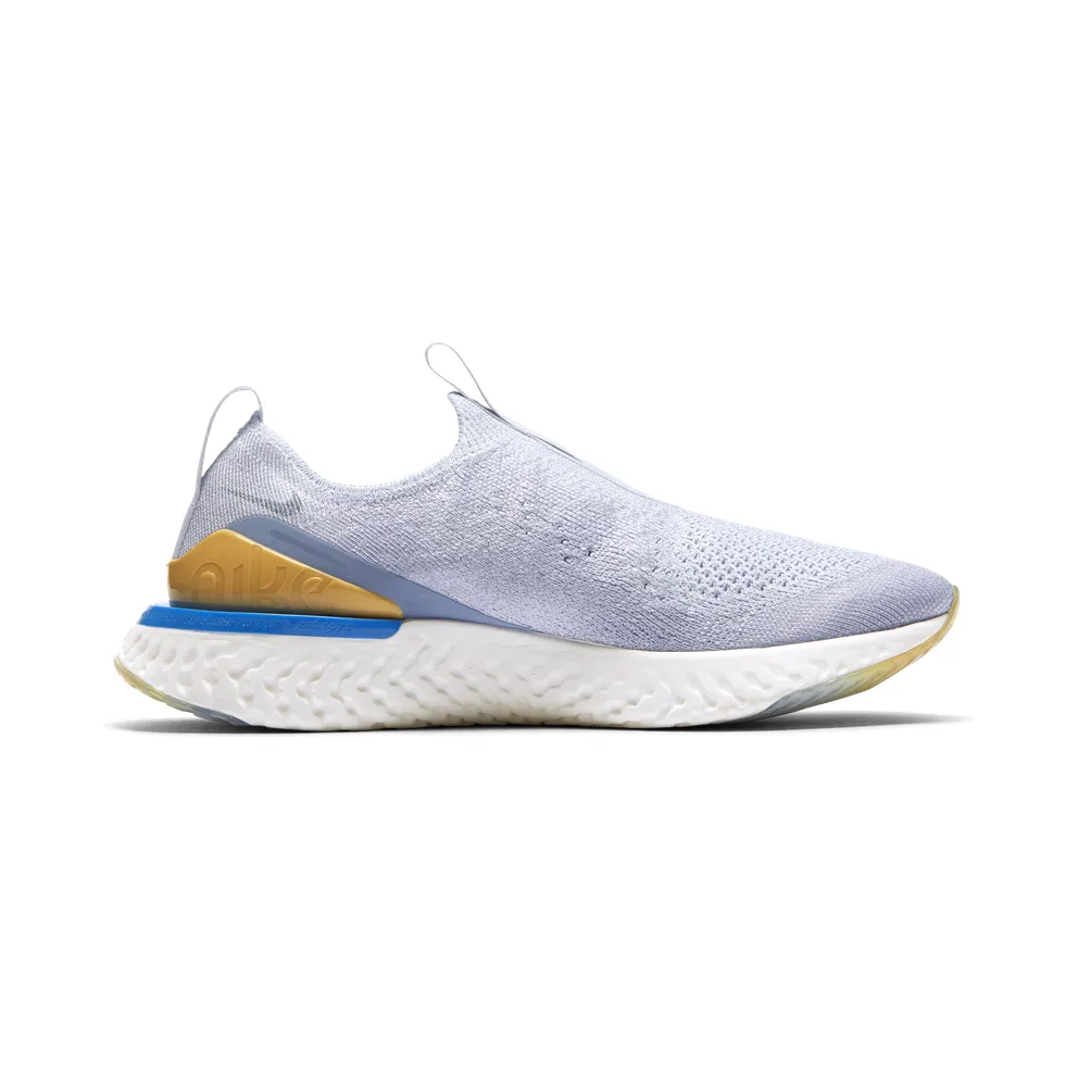 Nike Epic React FK JDI “Football Grey / Indigo Fog / Celestial Gold / Black” (CI1290-001)
