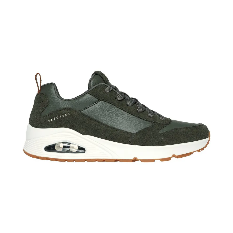 Skechers Uno – Stacre – Olijf – “Green” (52468 OLV)