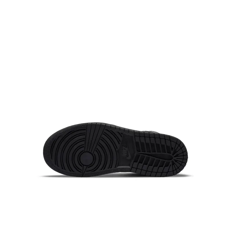 Jordan 1 Mid Younger Kids’ Black (640734-091)
