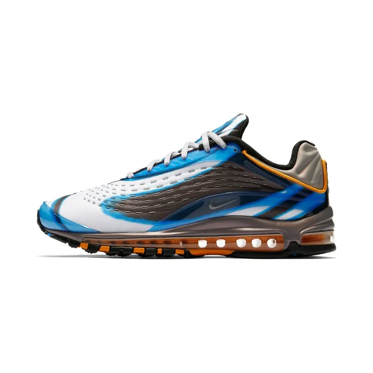 Nike Air Max Deluxe ‘Photo Blue’ Photo Blue/Wolf Grey-Orange Peel-Black (AJ7831-401)