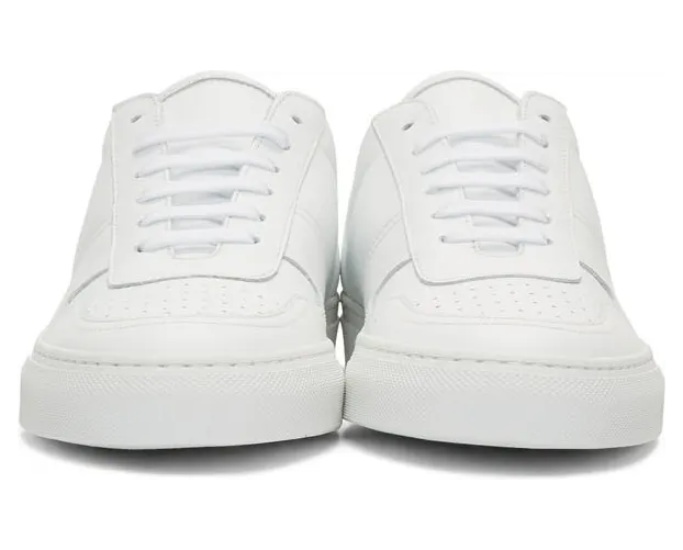 Common Projects White BBall Low Sneakers (ARTICLE 2155) (2)