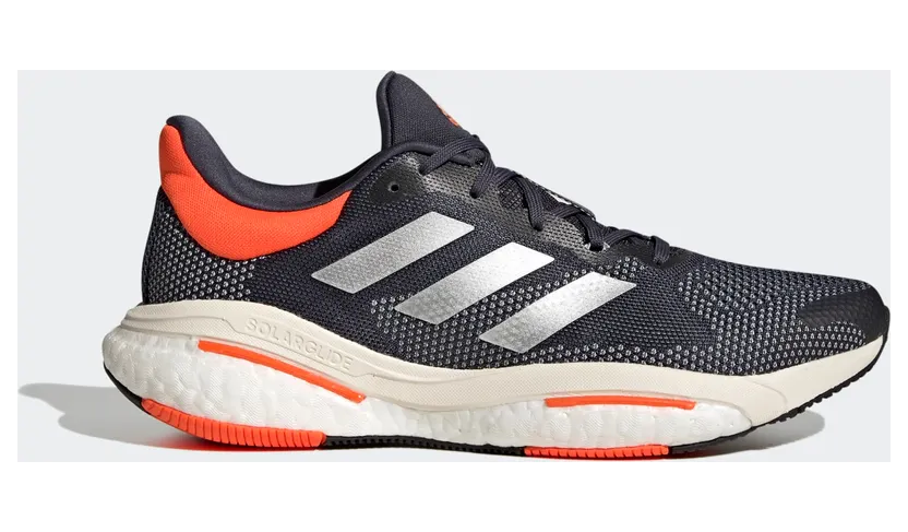 adidas Solarglide 5 Shadow Navy / Silver Metallic / Impact Orange (GX6706)