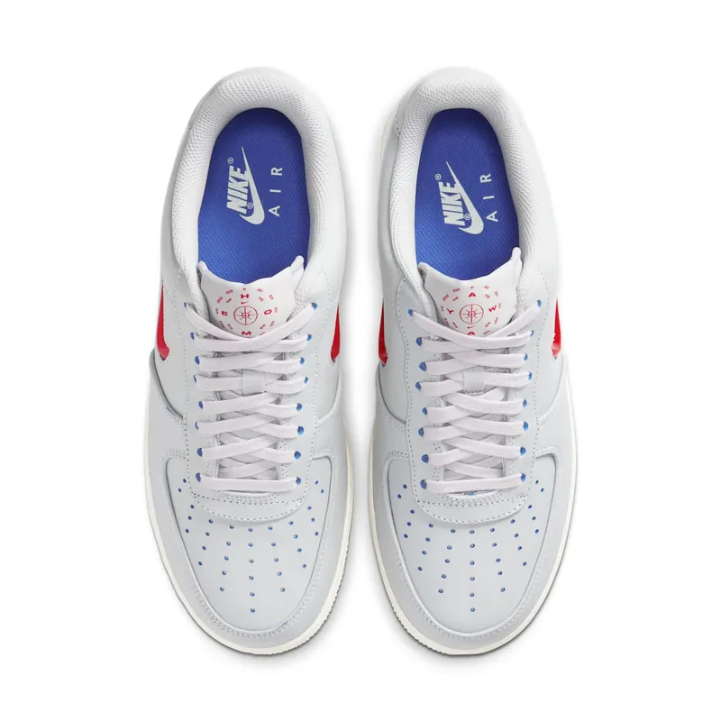 Nike AIR FORCE 1 ’07 PRM “Jewel – Home & Away – Grey” (CK4392-002)