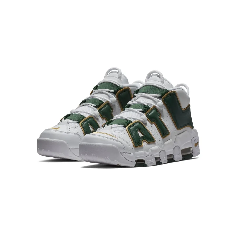 Nike Air More Uptempo Atlanta White/Gorge Green-Metallic Gold (AJ3139-100)