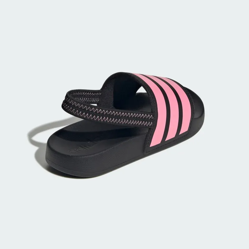 Adidas adilette Estrap Slides Kids Core Black / Bliss Pink / Core Black (JR5330)
