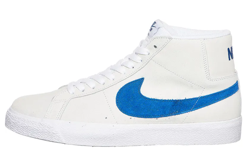 Nike SB Zoom Blazer Mid White / Team Royal / White / Cerulean (864349-104)