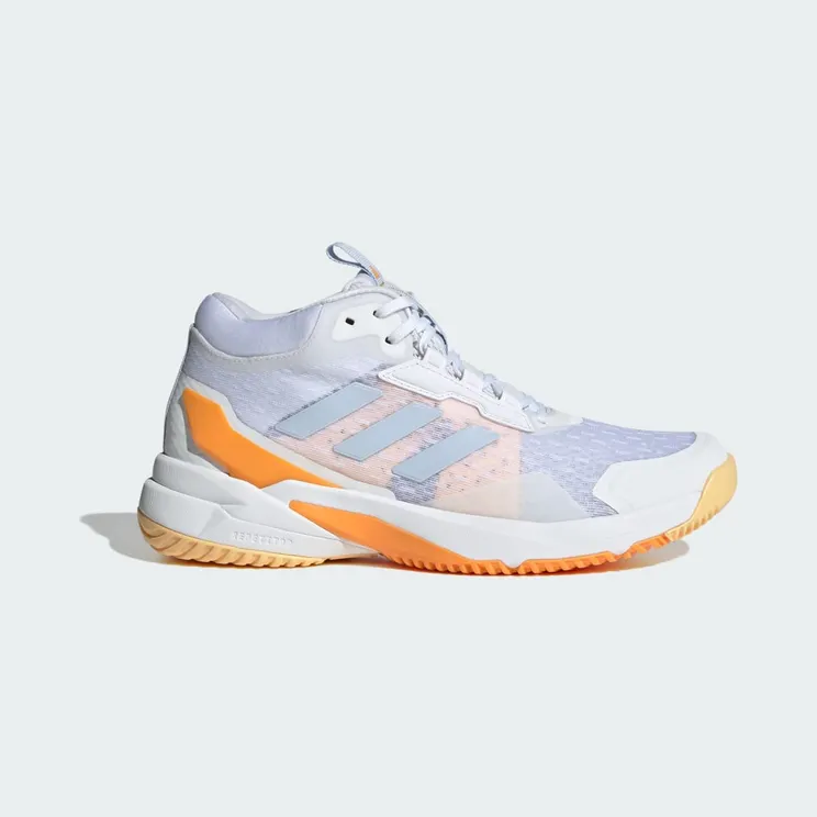 Adidas Crazyflight 6 Mid Indoor Cloud White / Crystal Sky / Pure Tangerine (KI8511)