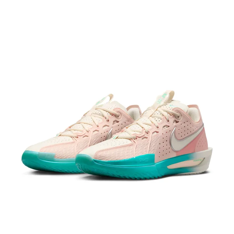 Nike Air Zoom GT Cut 3 Washed Coral Dusty Cactus Metallic Silver Chalk (DV2913-601)