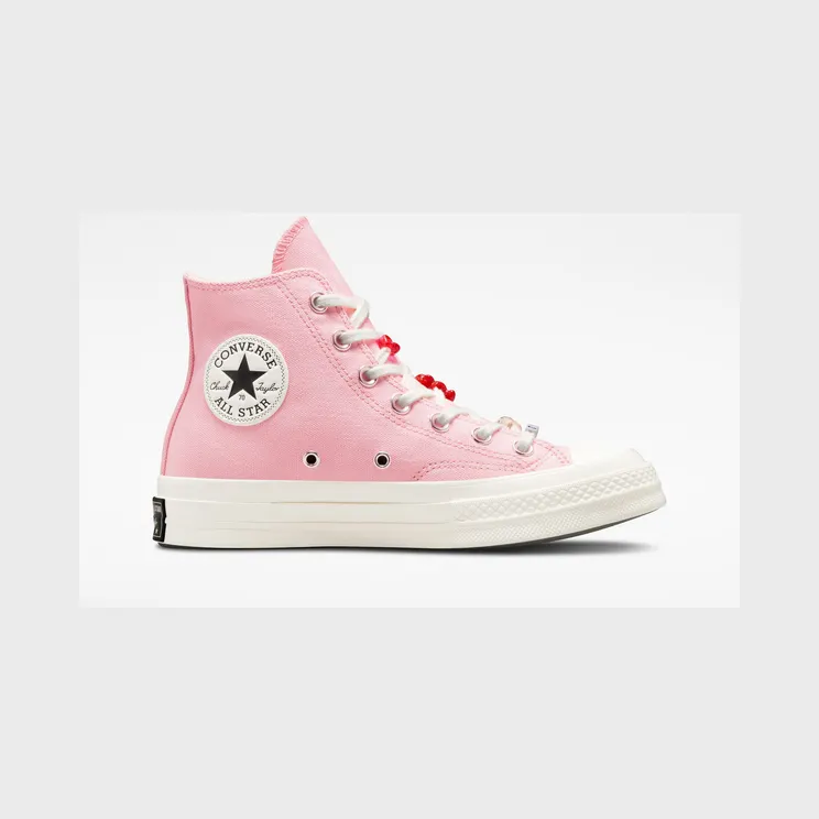 Converse Chuck 70 DIY Beads Sunrise Pink/egret/black