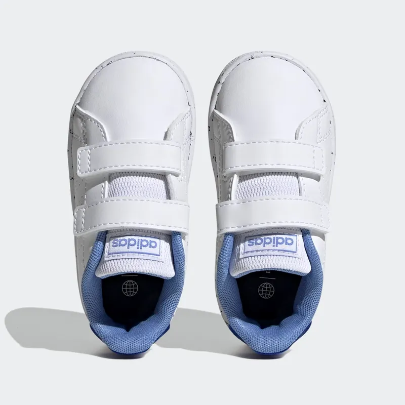Adidas Advantage Lifestyle Court Two Hook-and-Loop Cloud White / Cloud White / Blue Fusion (H06215)
