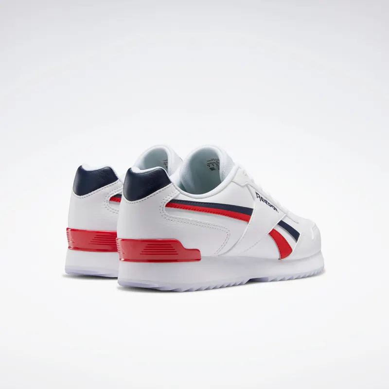 Reebok Royal Glide Shoes Cloud White / Vector Navy / Vector Red (G57656)