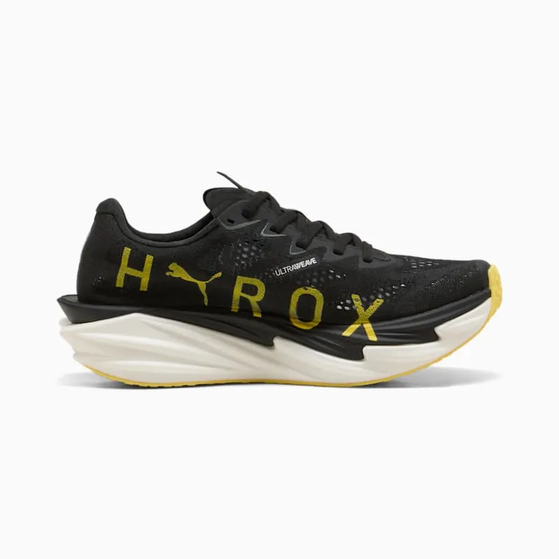 Puma Deviate Nitro Elite 4 HYROX Black Vibrant Yellow (314157-02)