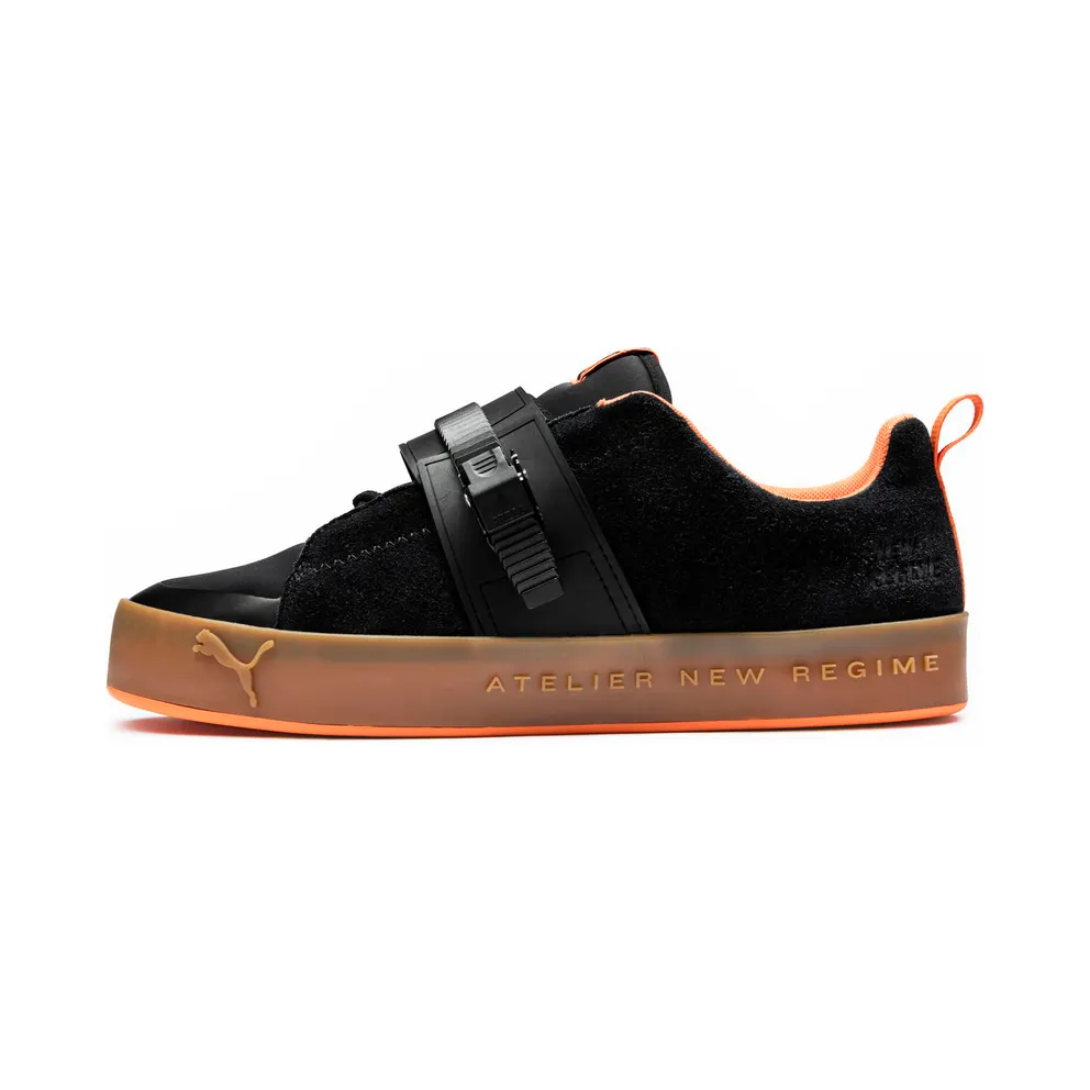 Puma Court Platform Brace Atelier New Regime Black Puma Black/Scarlet Ibis (366537-02)