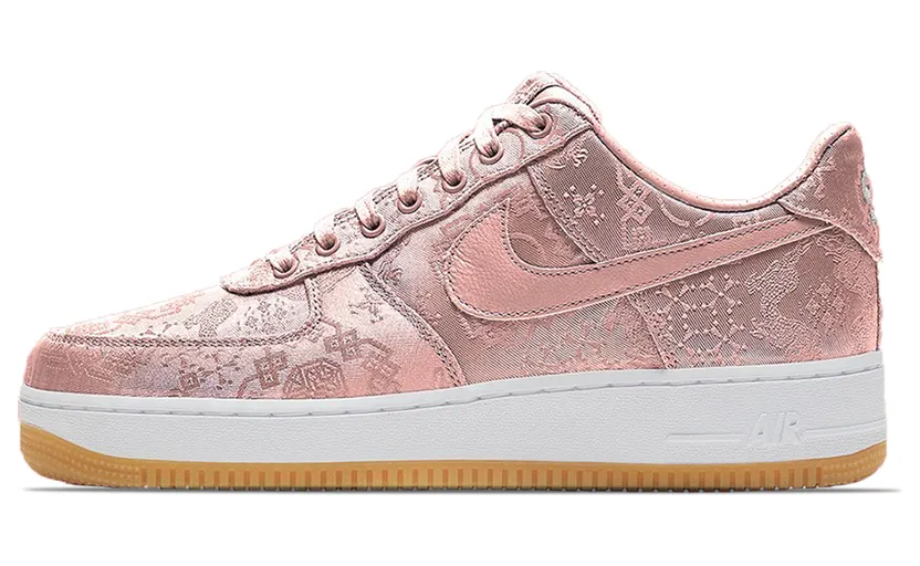 Nike x CLOT Air Force AF 1 Low Rose Gold Silk (Special Box) (CJ5290-600-SB)