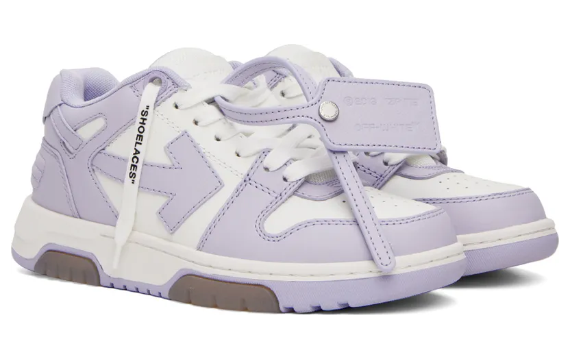 Off-White Out Of Office “White/Purple” (OWIA259F22LEA0010136) (4)