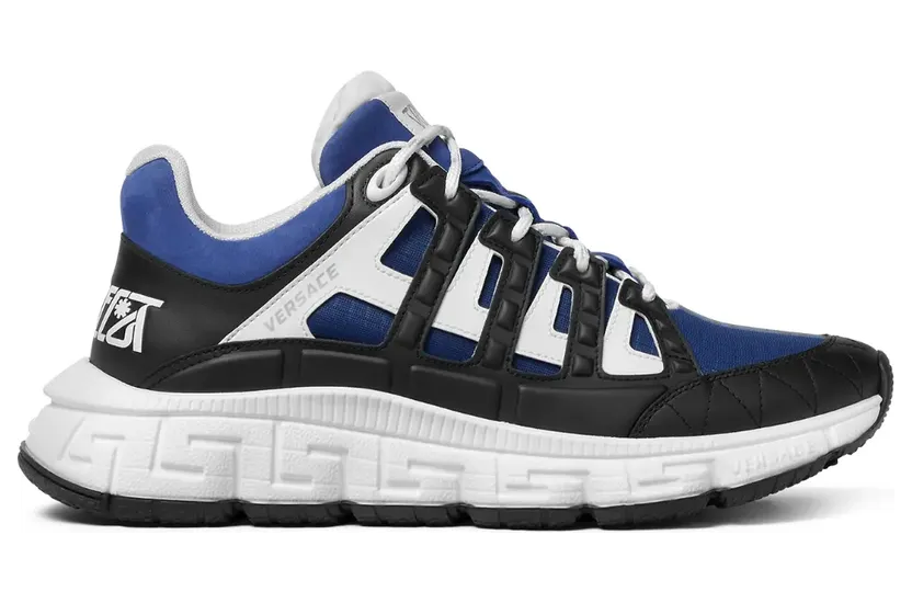 Versace Trigreca low-top sneakers – Blauw (DSU80941A16666)