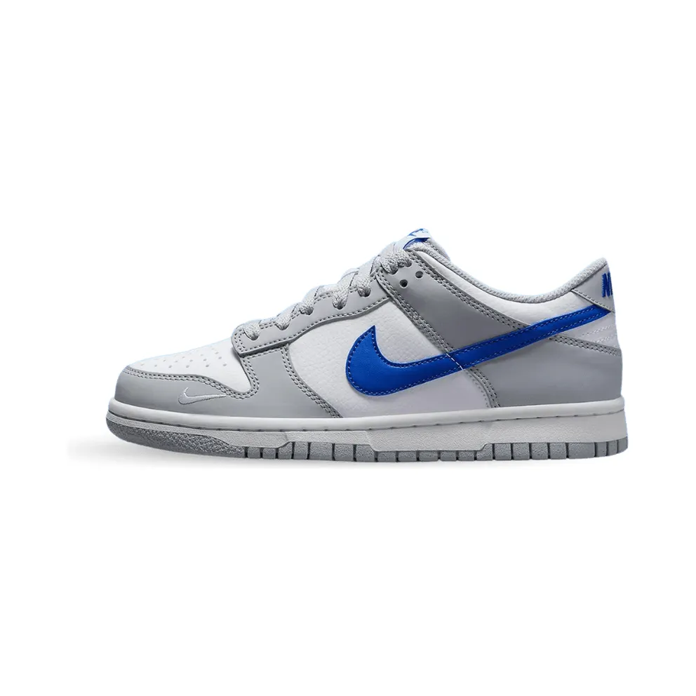 Nike Dunk Low Wolf Grey Royal (GS) (FN3878-001)
