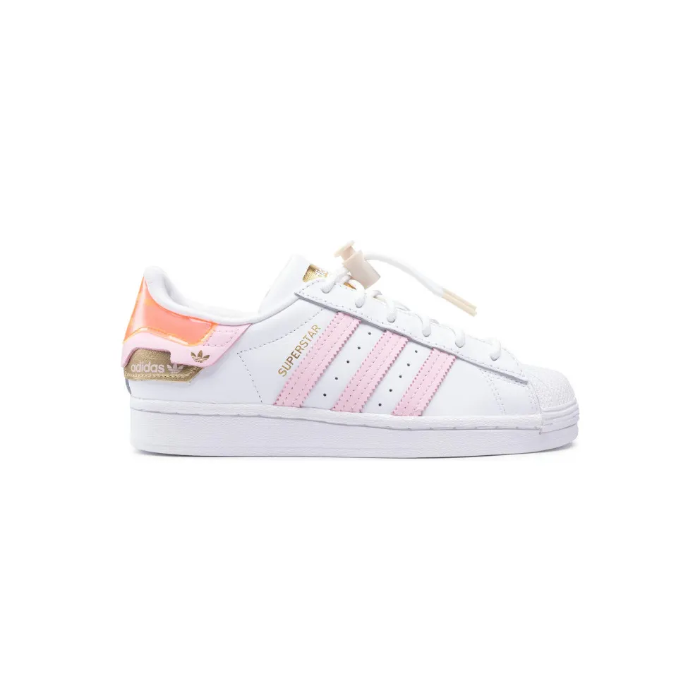 adidas Superstar White Clear Pink (W) (FX6042)