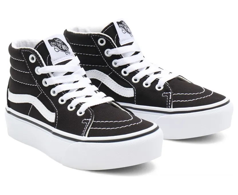 VANS Sk8-hi Platform 2.0 Kinderschoenen (Zwart)