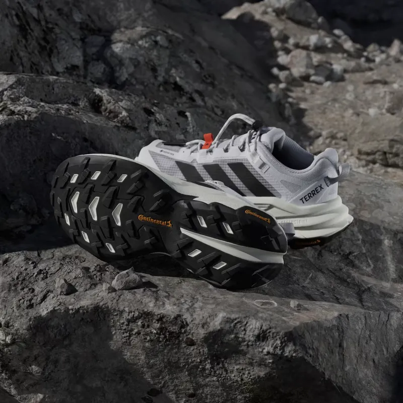 Adidas Terrex Cloud White / Core Black / Semi Impact Orange (KJ2787)