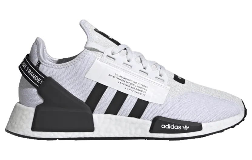 Adidas NMD_R1 V2 ‘Footwear White’ Footwear White/Core Black/Footwear White (FV9022)