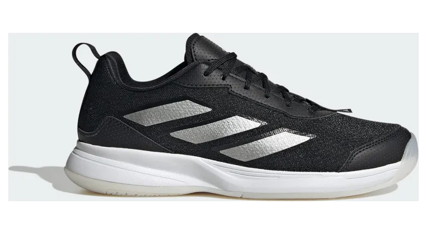 Adidas Avaflash Low Tennis Core Black / Silver Metallic / Cloud White (IG9543)