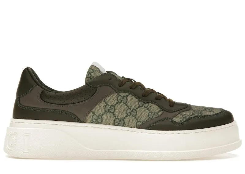 Gucci GG Supreme Sneaker Beige Green (669582 UPGA0 3350)
