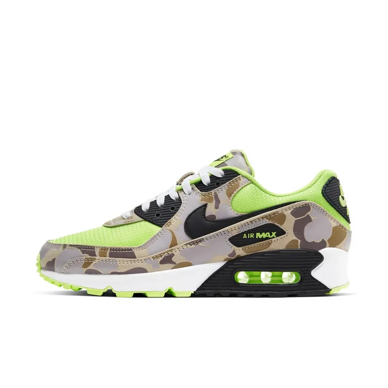 Nike Air Max 90 Duck Camo Volt (2020) (CW4039-300)