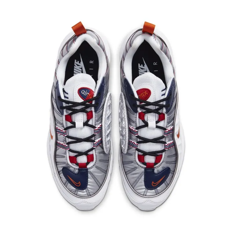 Nike Air Max 98 Starfish (W) White/Starfish-Wolf Grey-Gym Red (CQ3990-100)