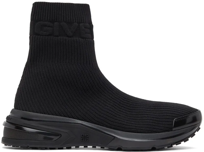 Givenchy Black GIV 1 Sock (BE001XE122)
