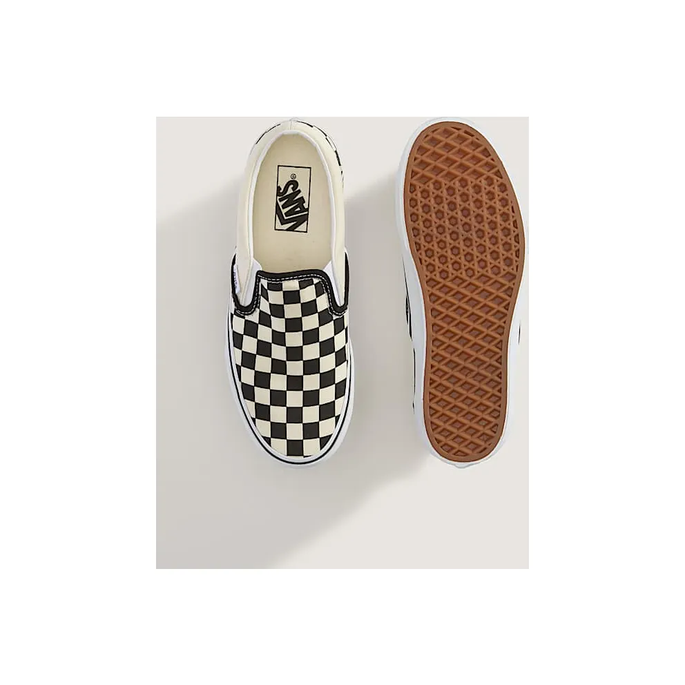 Vans Classic Slip-On Platform ‘Checker – Black White’ Black/White (VN00018EBWW)