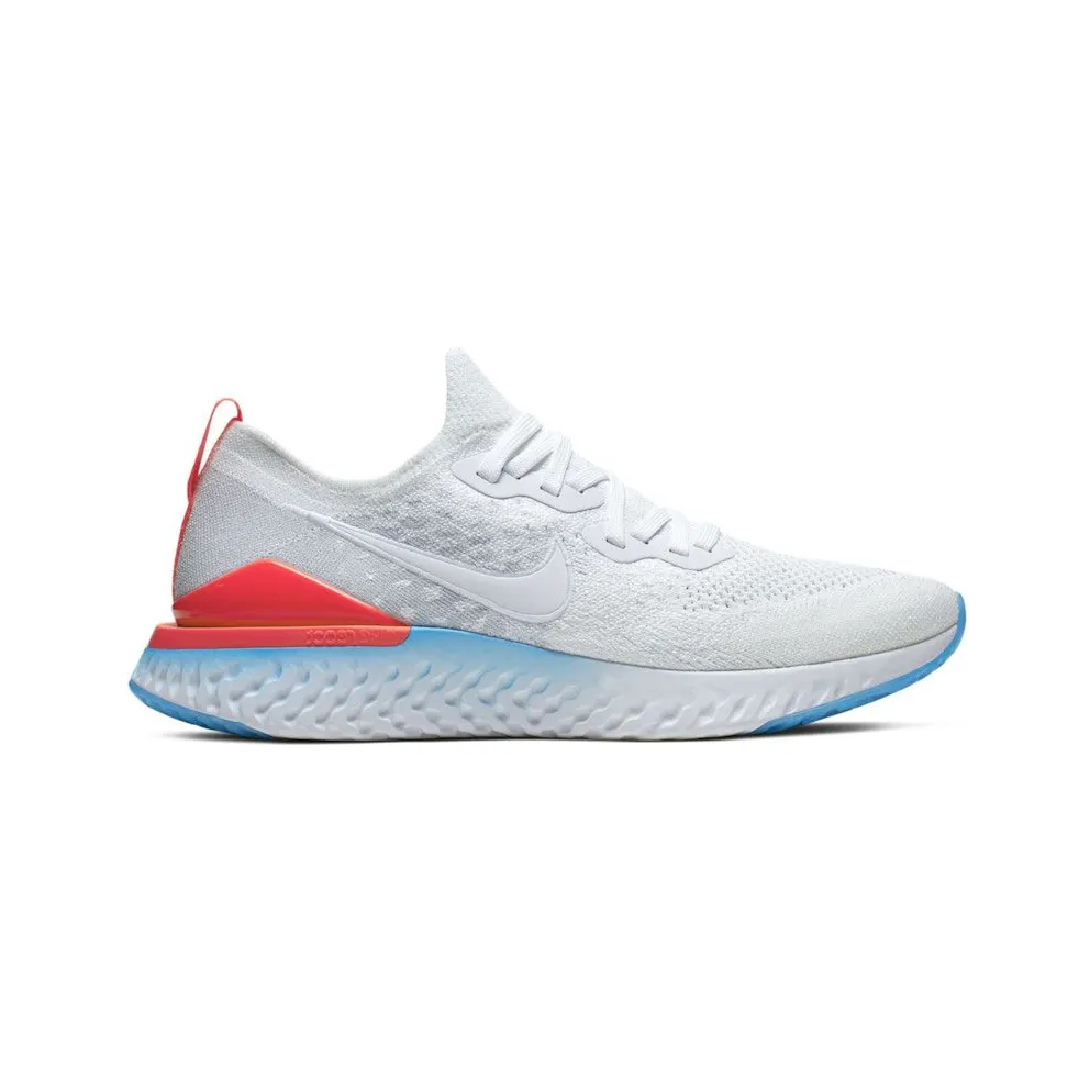 Nike Epic React Flyknit 2 Blue Hero Bright Crimson (CJ7794-146)