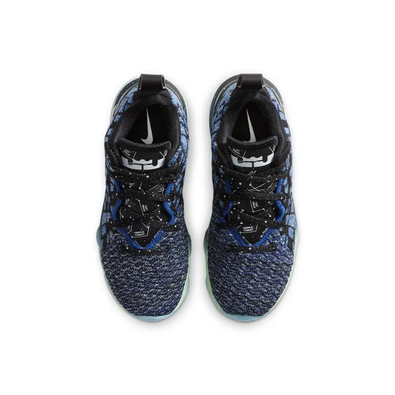 Nike LeBron 17 Constellations (PS) Black/Volt-White (BQ5595-407)