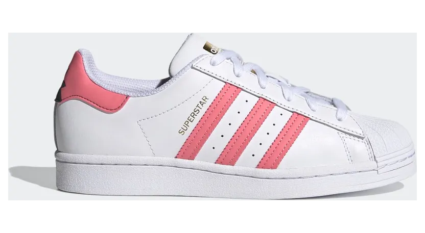 adidas Superstar Cloud White / Blue Oxide / Gold Metallic (FX5964)