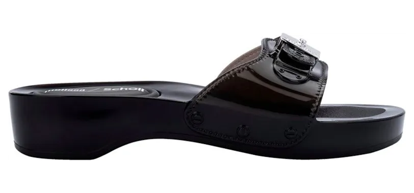Melissa x Scholl Possession Pescura Clear Black (37840-BS448)