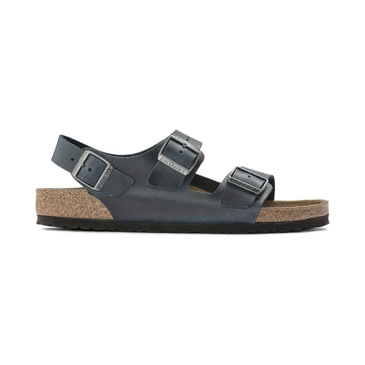 Birkenstock Milano Oiled Leather Insignia Blue (1023924)