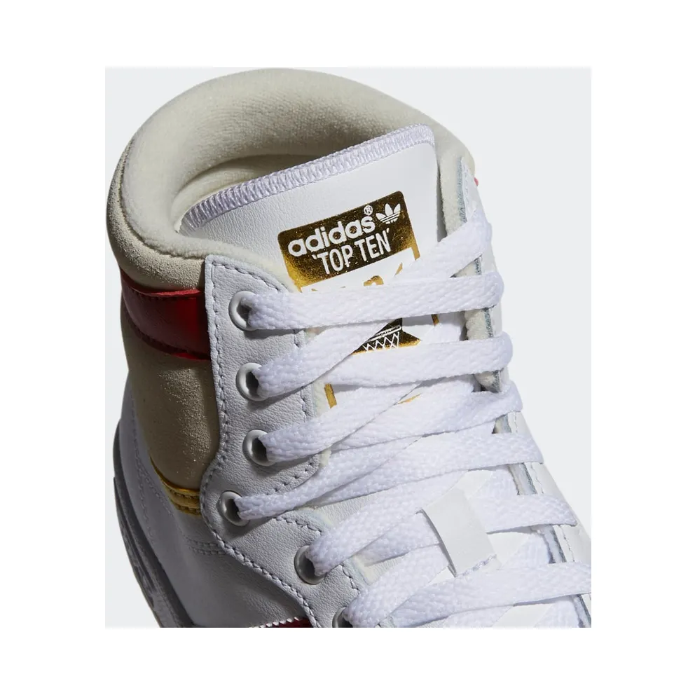 adidas Top Ten Cloud White / Team Victory Red / Cream White (S24133)