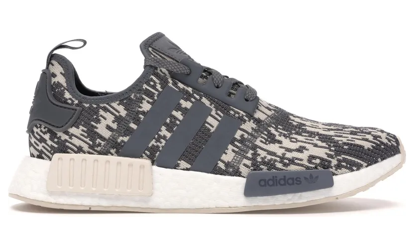 adidas NMD R1 Glitch Camo Grey Linen