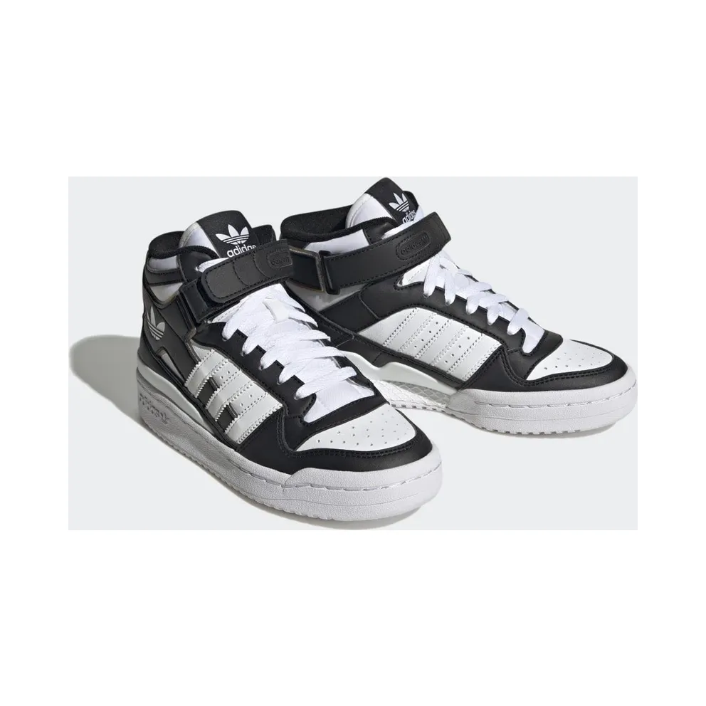 Adidas Forum Mid Core Black / Cloud White / Cloud White (HQ6845)