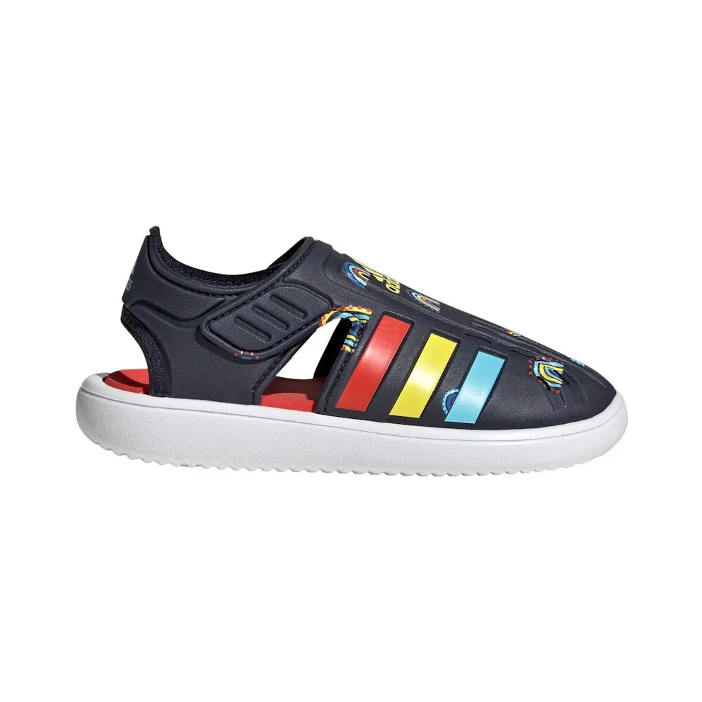 adidas Water Closed-Toe Sandals Legend Ink Bold Orange Impact Yellow (GY2459)