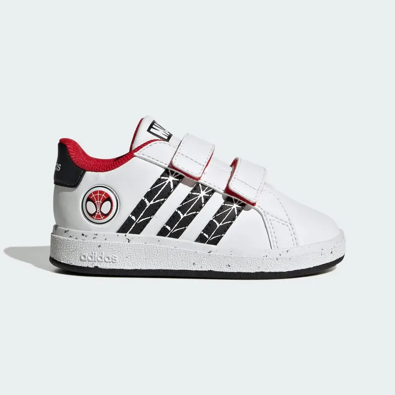 adidas Grand Court x Marvel Spider-Man Cloud White / Core Black / Better Scarlet (IF9893)