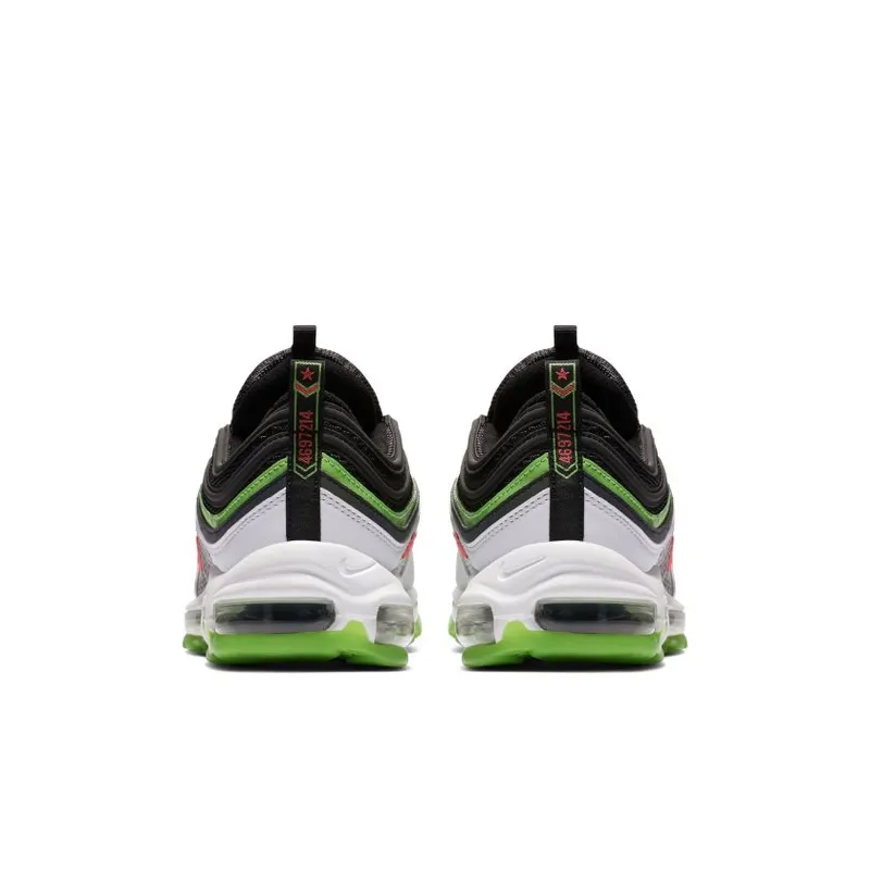 Nike Air Max 97 Dallas Home Black/Bright Crimson-White-Rage Green (CD7788-001)