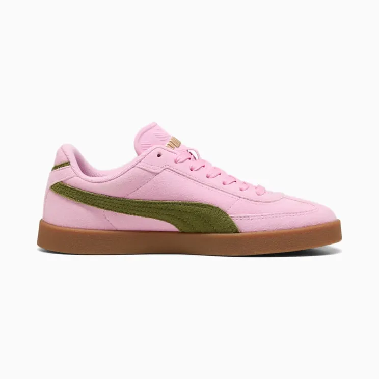 Puma Club II Pink Shimmer-Olive Green (400717-31)