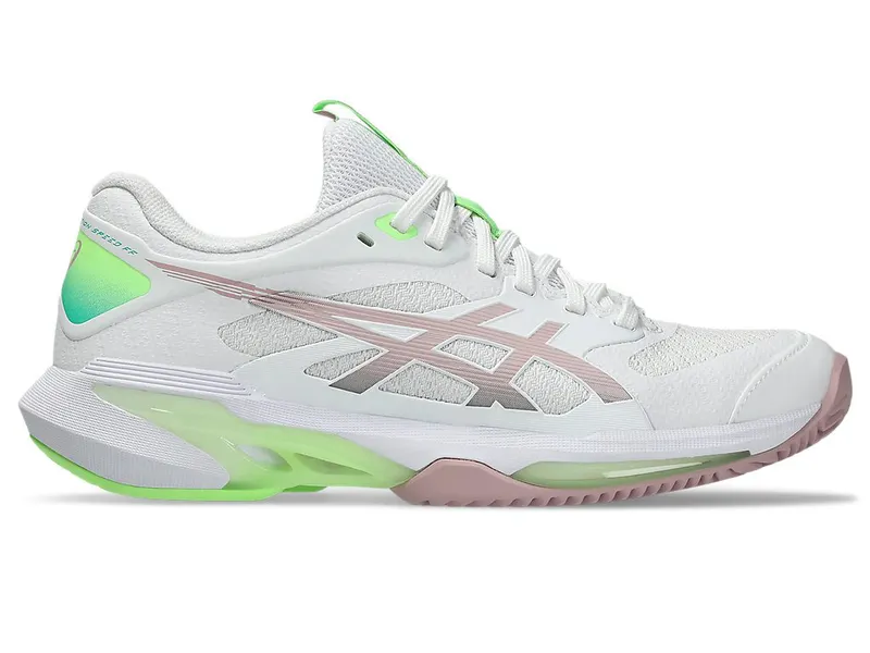 ASICS SOLUTION SPEED FF 4 CLAY “White / Morganite” (1042A305-100)