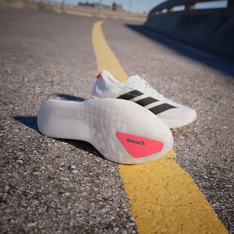 Adidas Adizero Adios 9 Running Shoes Cloud White / Core Black / Silver Metallic (IF9419)