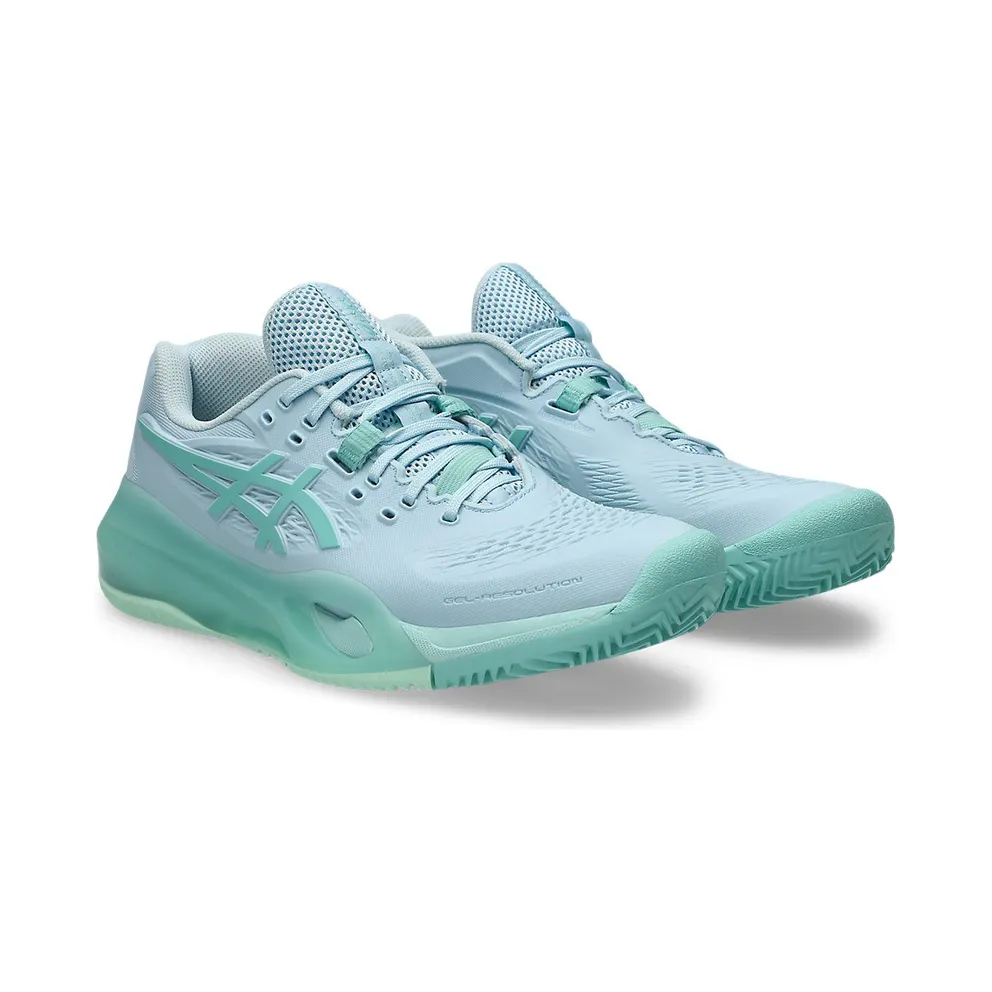 ASICS GEL-RESOLUTION X CLAY “Light Blue / Oasis Green” (1042A277-402)