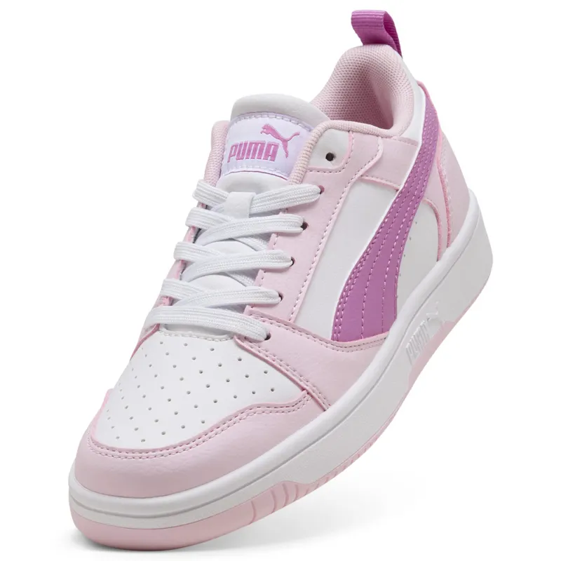 Puma Rebound V6 Lo “Pearl Pink / Mauve Pop / Puma White” (393833_35)